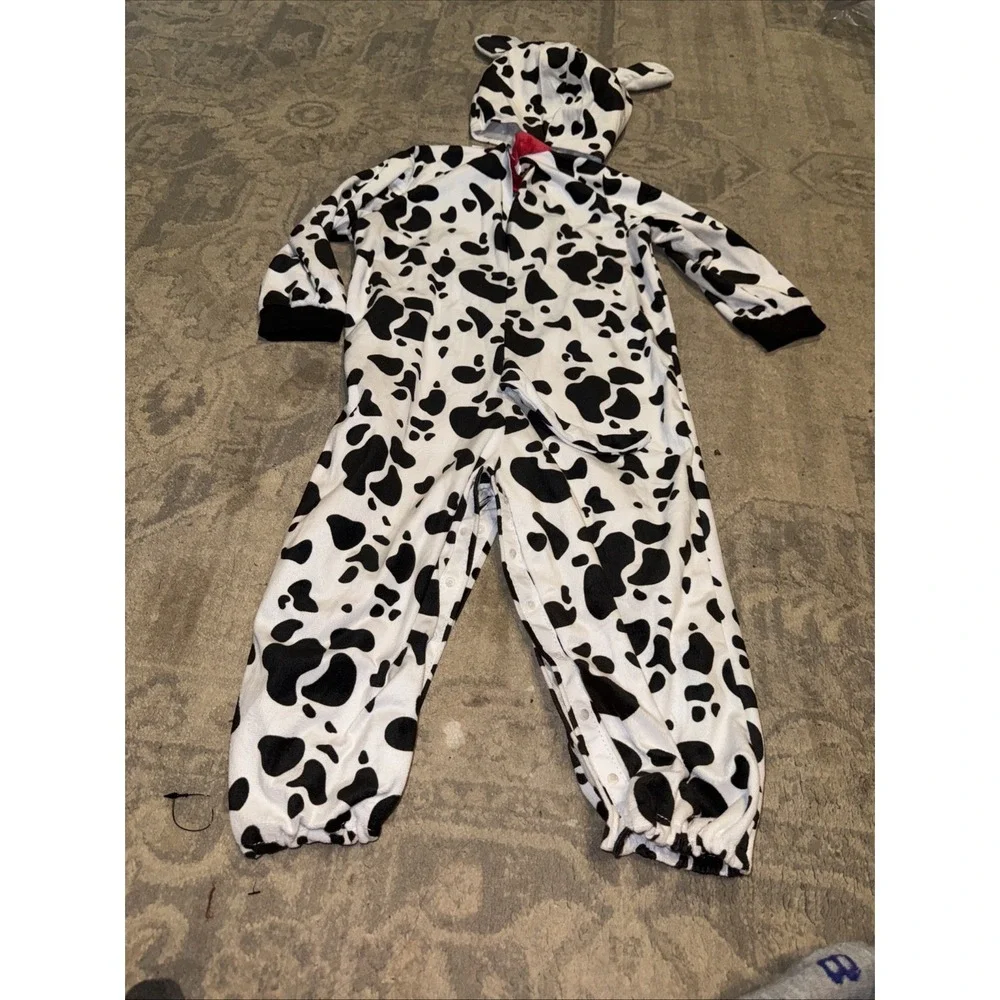 Halloween Dalmatian Costume 3T 3 Toddler Kids Child Dog Spooktakular